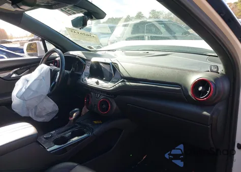 2019 Chevrolet Blazer Rs из США, поврежденный, VIN 3GNKBJRS1KS647992